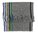 Schal Raschelschal Streifen Modisch grau blau grün 100% Wolle F-25
