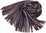 Strickschal, mehrfarbig, violett-bunt, 100% Wolle (Merino)