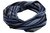 Loop Schlauchschal Strickschal Streifen modisch blau 100% Wolle