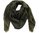 Schal Webschal Jacquard-Punkt modisch grün schwarz 100% Wolle (Merino) R-524