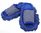 Hausschuhe Mop-Schuhe in blau Baumwolle-sohle size 37-39 Unisex R-152