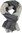 Rotfuchs Webschal Querstreifen modisch grau weiß 100% Wolle (Merino) unisex