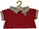 Outfit Bekleidung Teddybär Polo in rot passend für 35 cm 100% Baumwolle