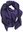 Schal Webschal Flügel modisch violett schwarz 100% Wolle R-717