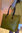 Handtasche Strohtasche Einkaufstasche Strandtasche in grün gelb aus Schilf TS-3