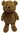 Teddybär kuschelig Kuscheltier Stofftier Plüschbär braun 45 cm no4
