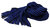 Herrenschal Strickschal Winterschal Streifen 26 x 200 cm schwarz blau R-66