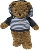 Teddybär kuschelig und anschmiegsam Bär Toby in braun mit Jacke 57 cm (=22 Zoll)