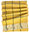 Schal Webschal Karo modisch gelb schwarz blau 100% Wolle (Merino)