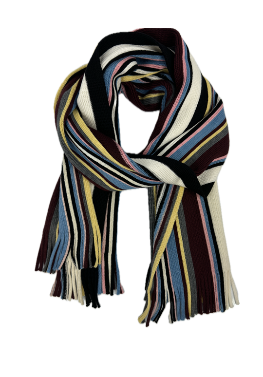 Schal Strickschal  modisch bunt multicolor 100% Wolle (Merino)