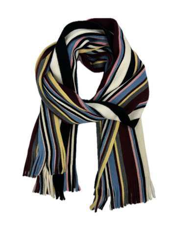 Schal Strickschal  modisch bunt multicolor 100% Wolle (Merino)